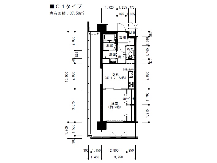 間取りの写真