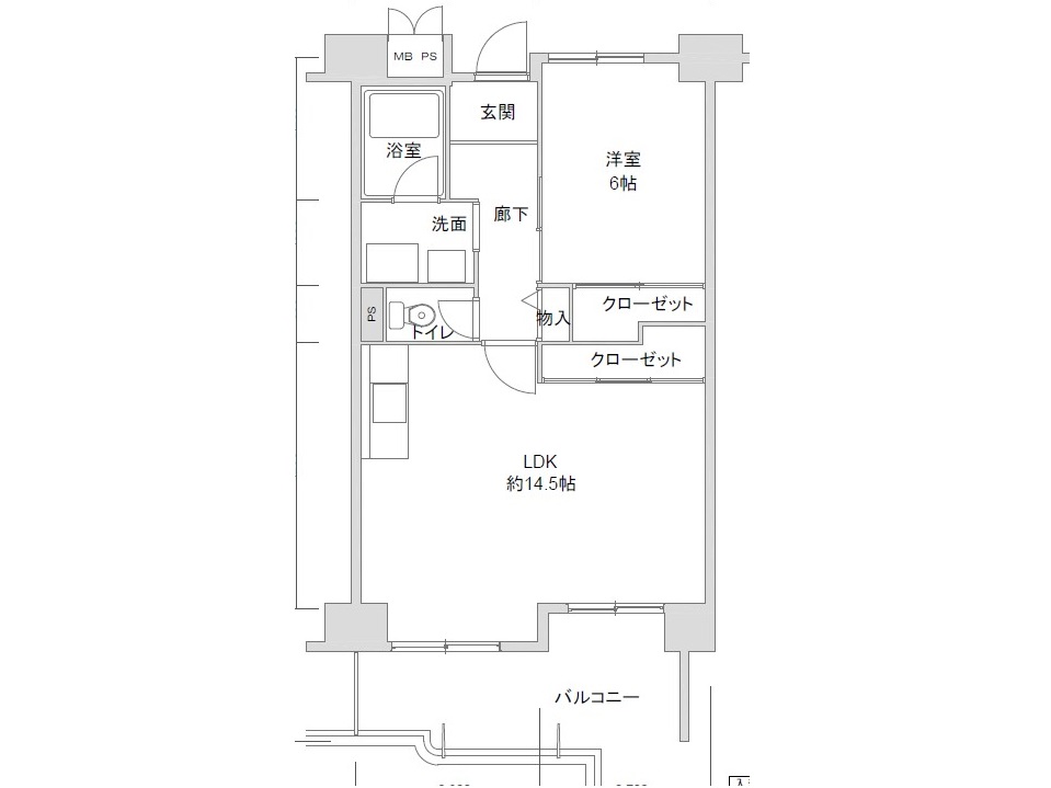 間取りの写真